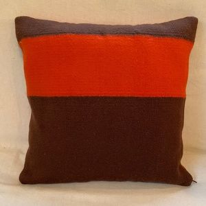 Jonathan Adler wool alpaca color blockpillow cover
